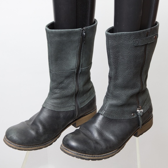 clarks side zip boots